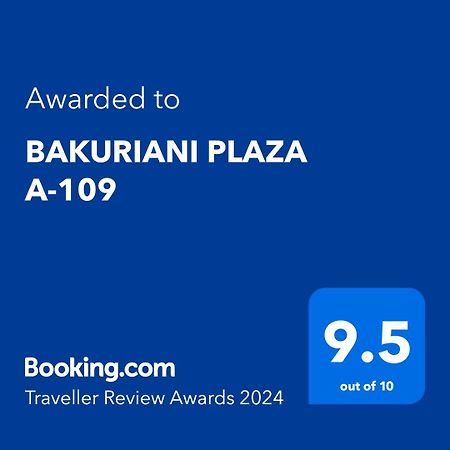 Bakuriani Plaza A-109 Leilighet Eksteriør bilde